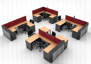 Image of Modular office workstations office solution